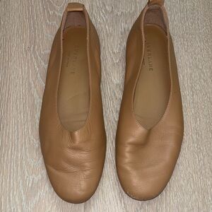 Everlane Women's Brown Italian Leather Flats
